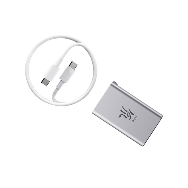 Nubia 65W 3 Port GaN Quick Charger Silver (NA Plug)