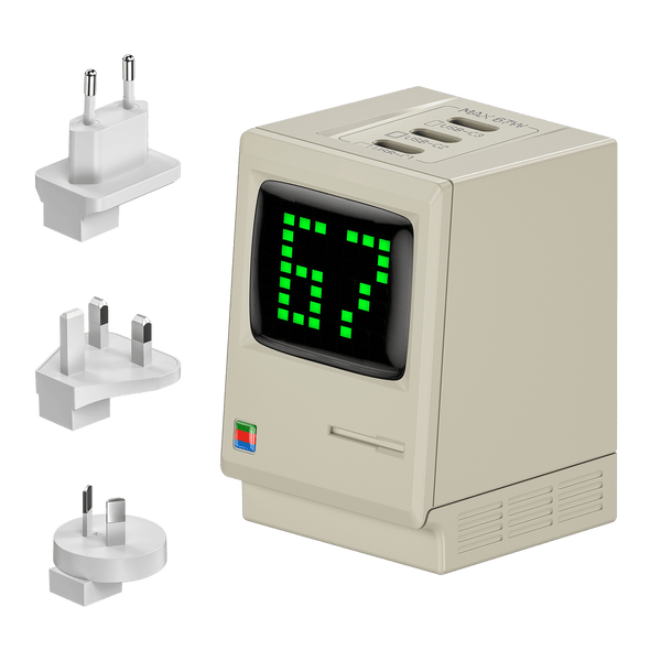 SHARGEEK Retro 67W GaN Charger