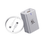 Nubia 65W 3 Port GaN Quick Charger Silver (NA Plug)