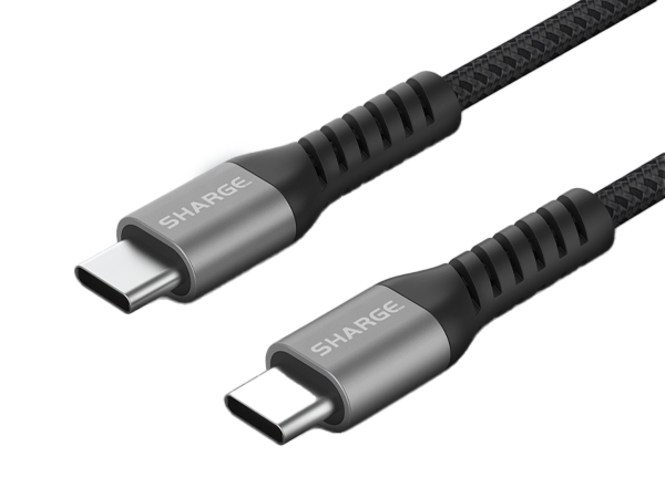 SHARGE Braided C to C Cable (240W/100W)