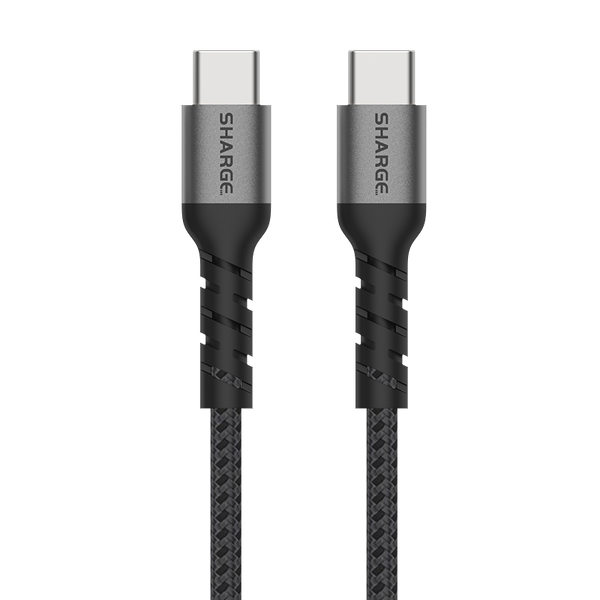 SHARGE Braided C to C Cable (240W/100W)